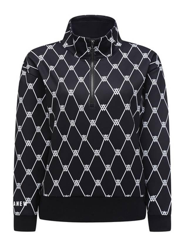 Official W MONOGRAM HALF ZIP UP L TS - ANEWGOLF - BALAAN 1