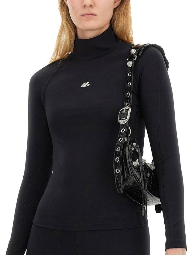 Active sports long sleeve neck polar black - BALENCIAGA - BALAAN 5