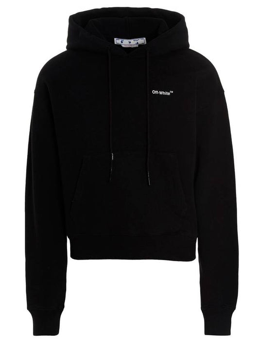 men's Caravaggio OW logo crew neck hoodie - OFF WHITE - BALAAN 1