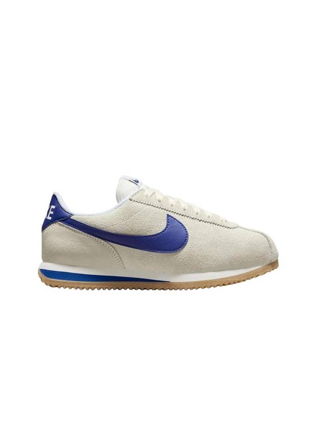 Cortez  Low Top Sneakers Pale Ivory Deep Royal Blue - NIKE - BALAAN 1