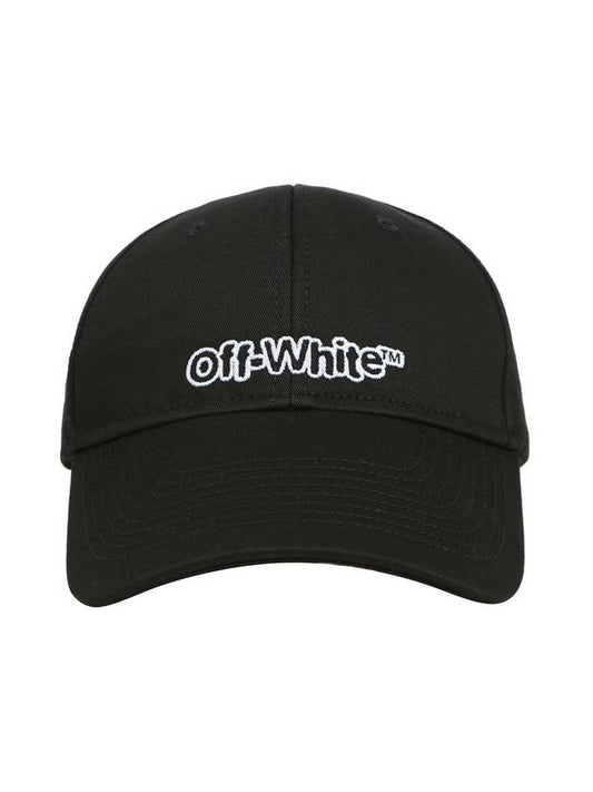 embroidered logo ball cap black - OFF WHITE - BALAAN 1