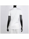 Logo Patch Jersey Cotton Short Sleeve T-Shirt Off White - MONCLER - BALAAN 5