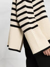 Signature Striped Turtleneck Light Sand - TOTEME - BALAAN 5