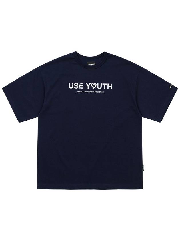 Use Youth T Shirt NAVY - AJOBYAJO - BALAAN 1