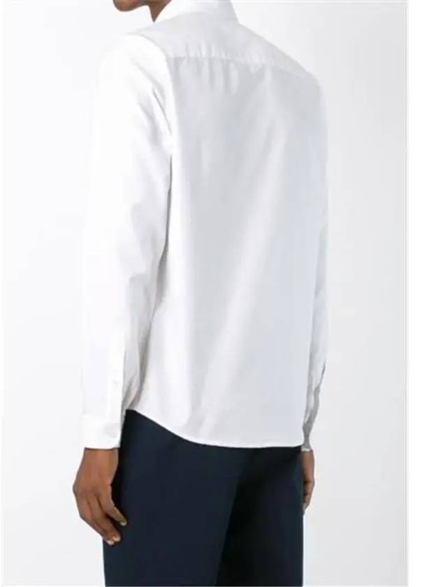 De Coech Long Sleeve Shirt White - AMI - BALAAN 5