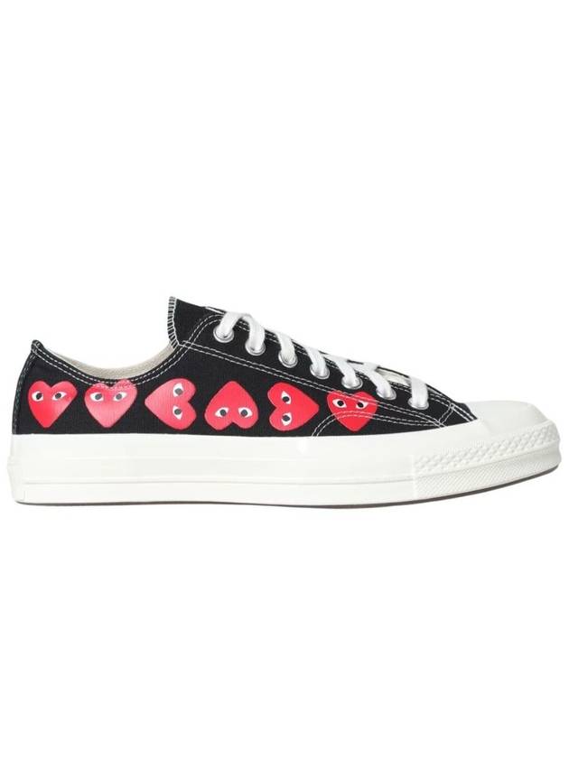 Comme Des Garçons Play X Converse Chuck Taylor `70 Multiheart Low Shoes - COMME DES GARCONS PLAY - BALAAN 1