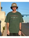 World Class Pigment Short Sleeve TShirt Blue Green FST719 - FLUKE - BALAAN 1