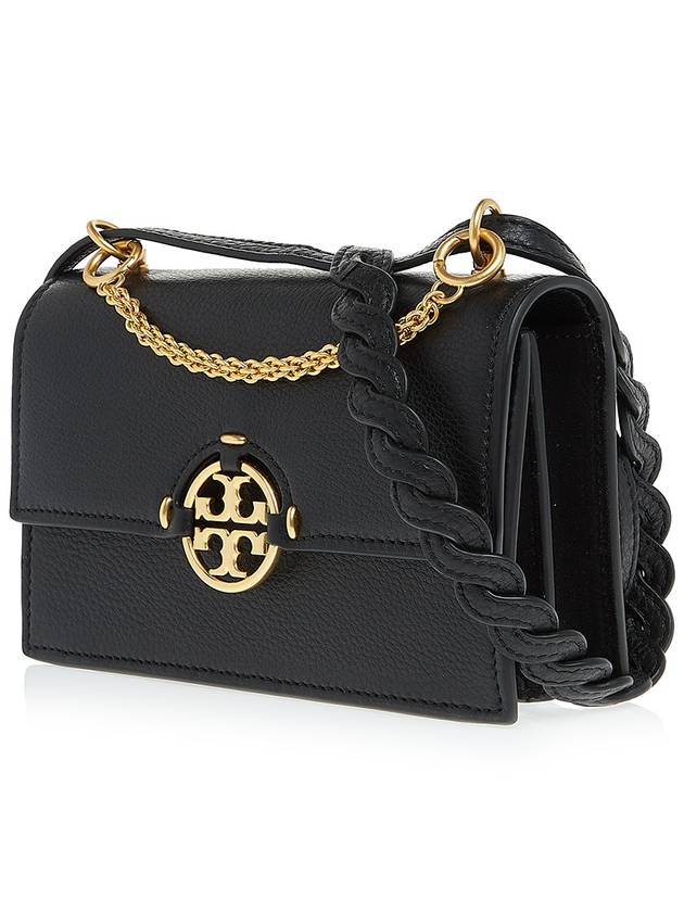 Miller Chain Tote Mini Bag Black - TORY BURCH - BALAAN 3