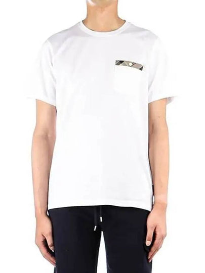 Durness Pocket Short Sleeve T-Shirt White - BARBOUR - BALAAN 2