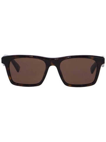 rectangular tortoiseshell sunglasses - ALEXANDER MCQUEEN - BALAAN 1