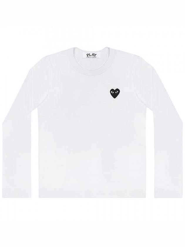 Logo Waffen Long Sleeve T-Shirt White - COMME DES GARCONS - BALAAN 2