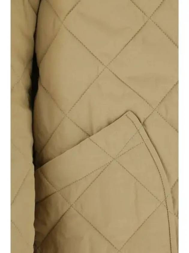 Diamond Quilted Thermoregulated Barn Jacket Honey - BURBERRY - BALAAN 2