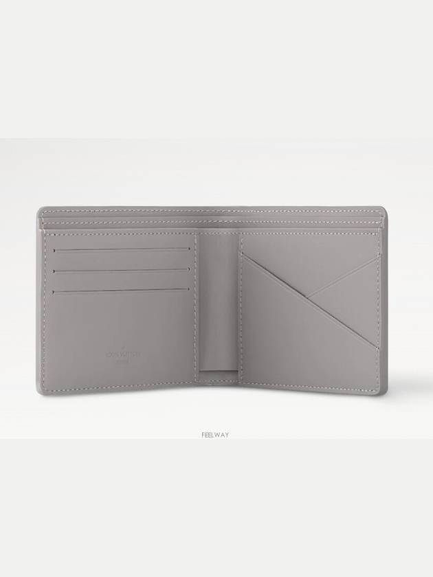 Multiple LV Aerogram Half Wallet Grey - LOUIS VUITTON - BALAAN 4