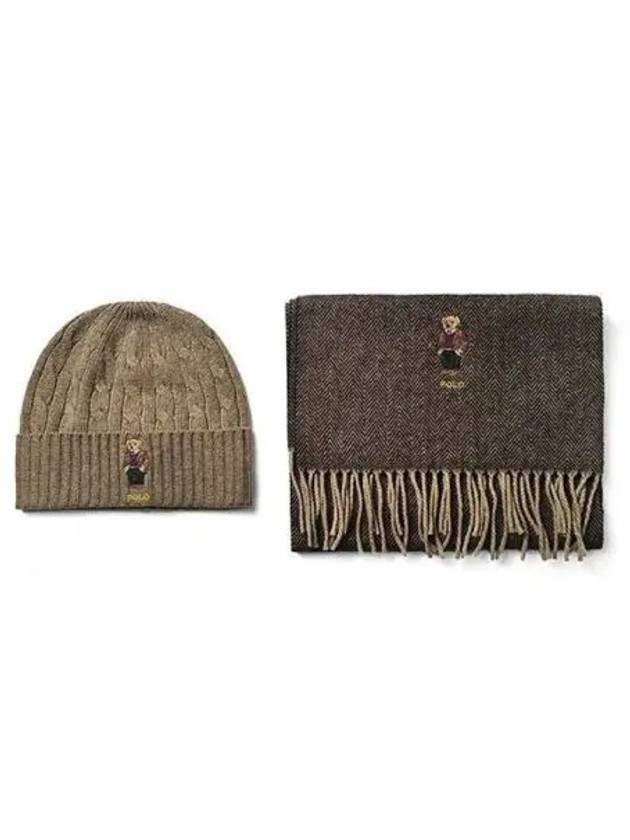 POLO RALPHLAUREN PC1202 220 Beanie Muffler Set 270632 - POLO RALPH LAUREN - BALAAN 1