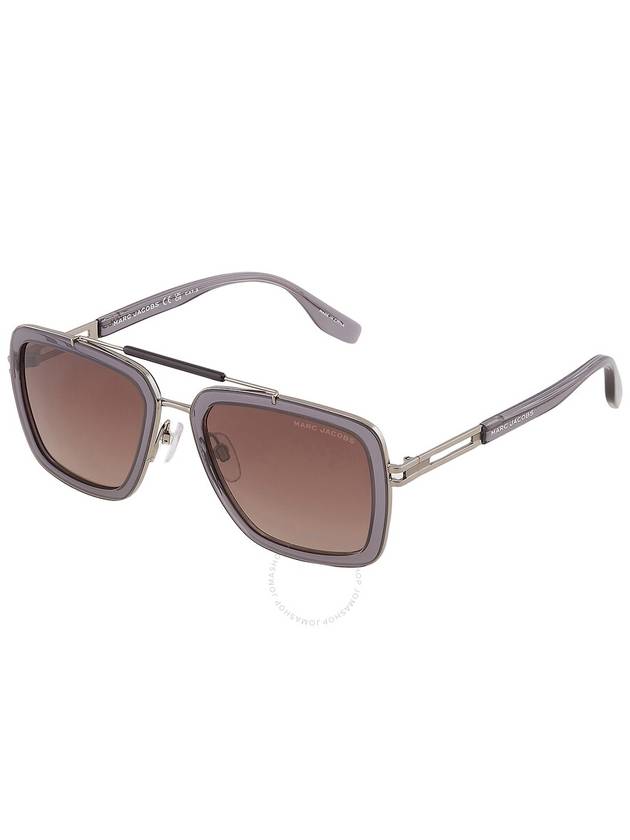 Marc Jacobs Brown Shaded Navigator Men's Sunglasses MARC 674/S 0KB7/HA 55 - MARC JACOBS - BALAAN 3