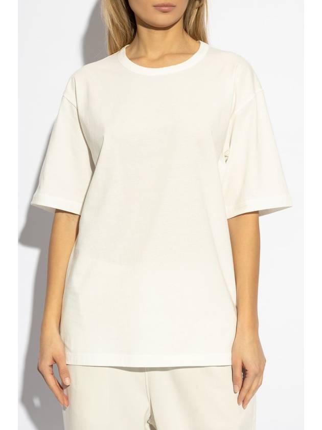 Yohji Yamamoto T-shirt With Print, Women's, White - YOHJI YAMAMOTO - BALAAN 3