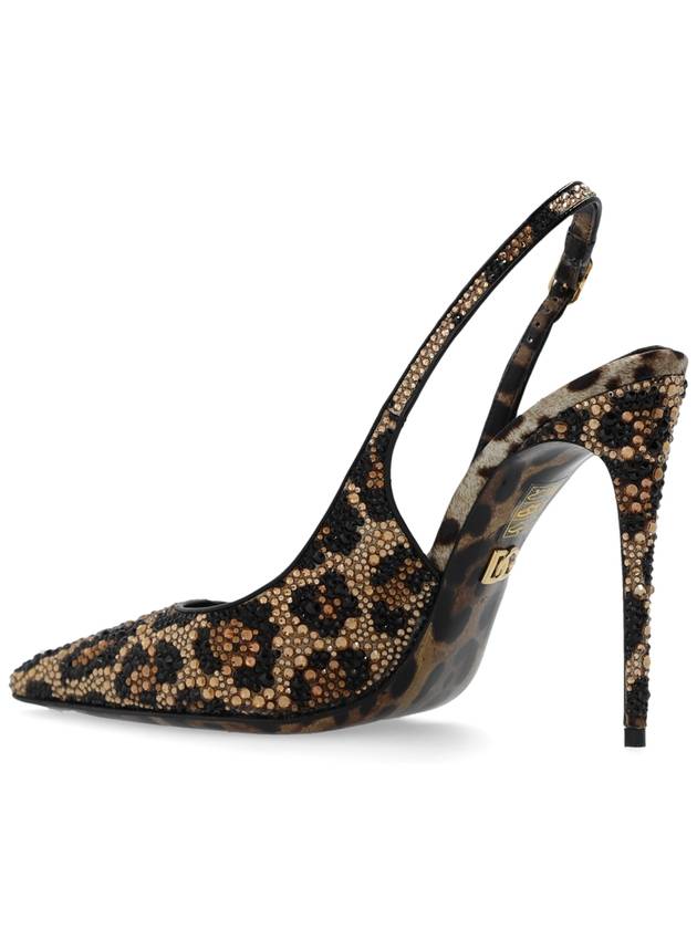 Leopard Print Leather Pumps 105mm CG0666AO192 - DOLCE&GABBANA - BALAAN 6