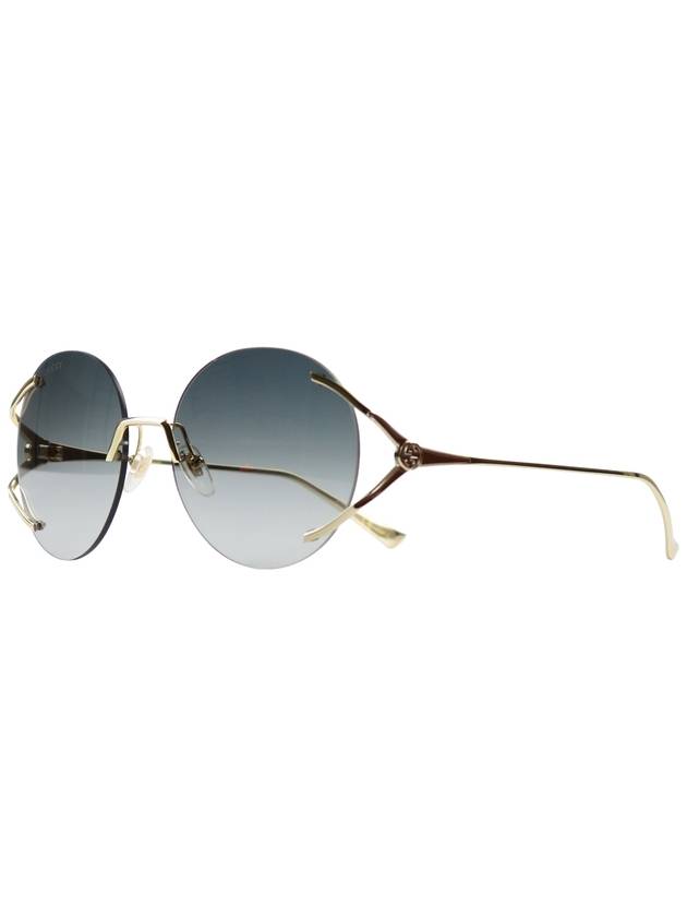 Eyewear Round Sunglasses Grey - GUCCI - BALAAN 3