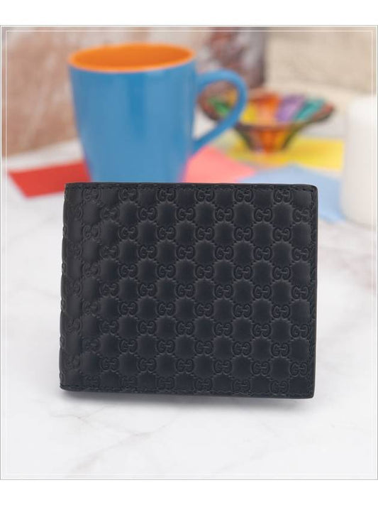 Micro GG Ssima Bifold Wallet Black - GUCCI - BALAAN 2