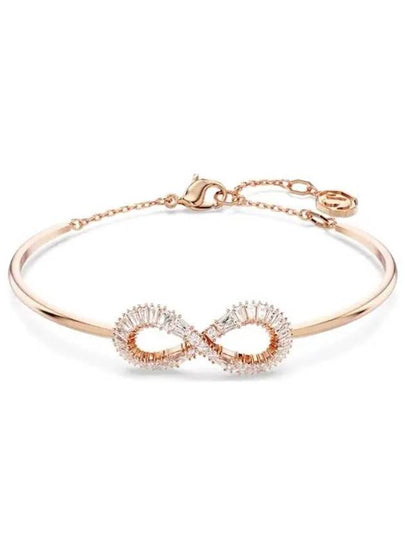 Hyperbola Infinity Bangle Bracelet Rose Gold - SWAROVSKI - BALAAN 2