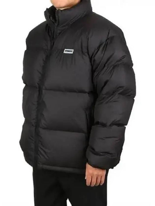 Logo patch puffer padding 270632 - VETEMENTS - BALAAN 1