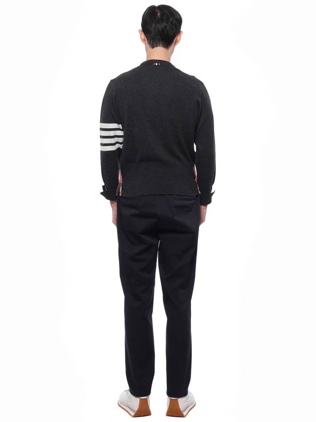 Gavardine Straight Pants Night Blue - MONCLER - BALAAN 6