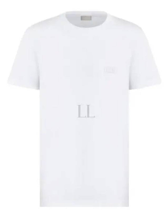 Logo Casual Fit Short Sleeve T-Shirt White - DIOR - BALAAN 2