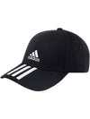 3 Stripes Base Ball Cap Black - ADIDAS - BALAAN 3