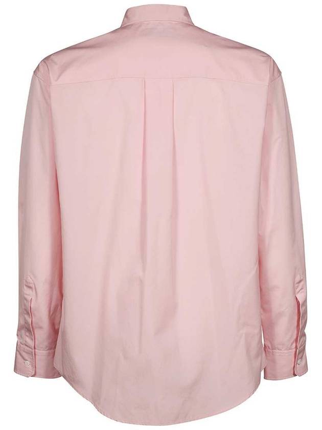 Men's Logo Long Sleeve Shirt Pink - DSQUARED2 - BALAAN 3