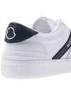 Men's Monaco Trainer Low Top Sneakers White - MONCLER - BALAAN 11