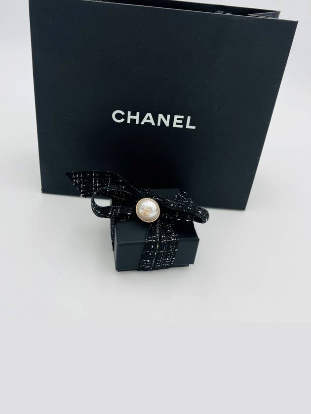 Earrings silver cubic square cube CC logo - CHANEL - BALAAN 9