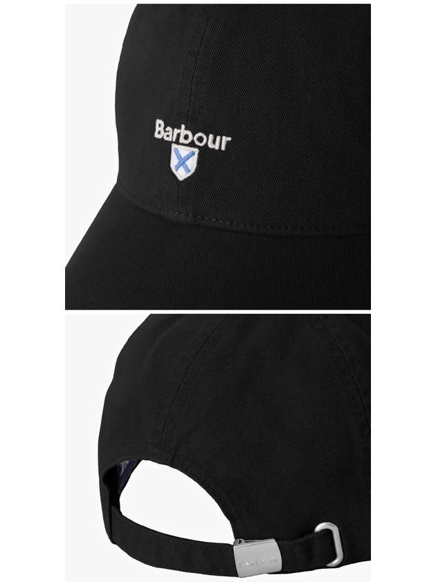 Cascade Sports Base Ball Cap Black - BARBOUR - BALAAN 4