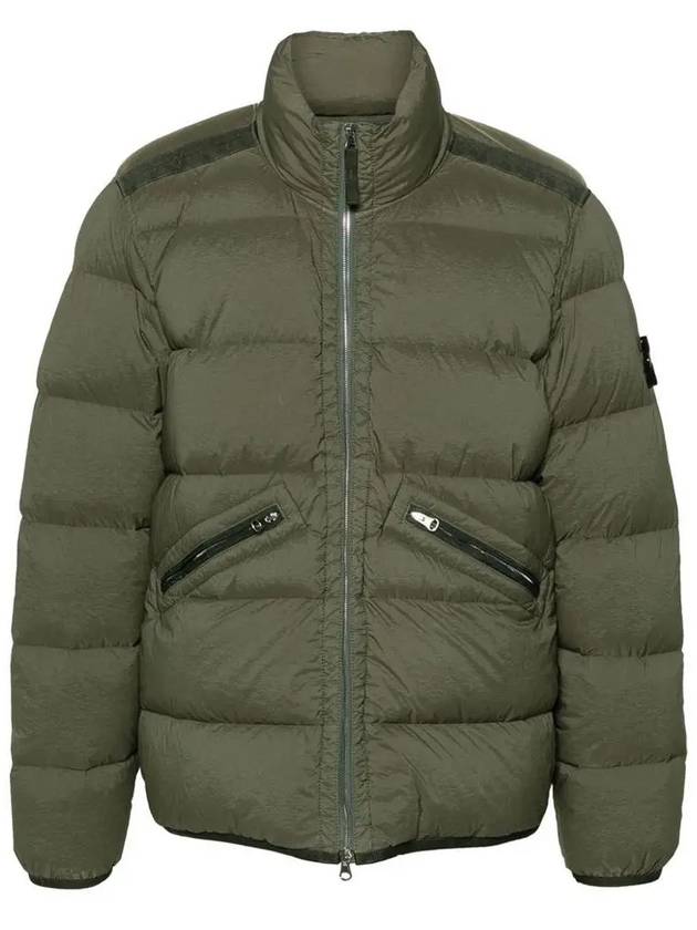 Seamless Tunnel Nylon Down TC Padding Green - STONE ISLAND - BALAAN 2