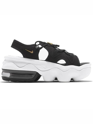 Women's Air Max Coco Sandals White Black - NIKE - BALAAN.