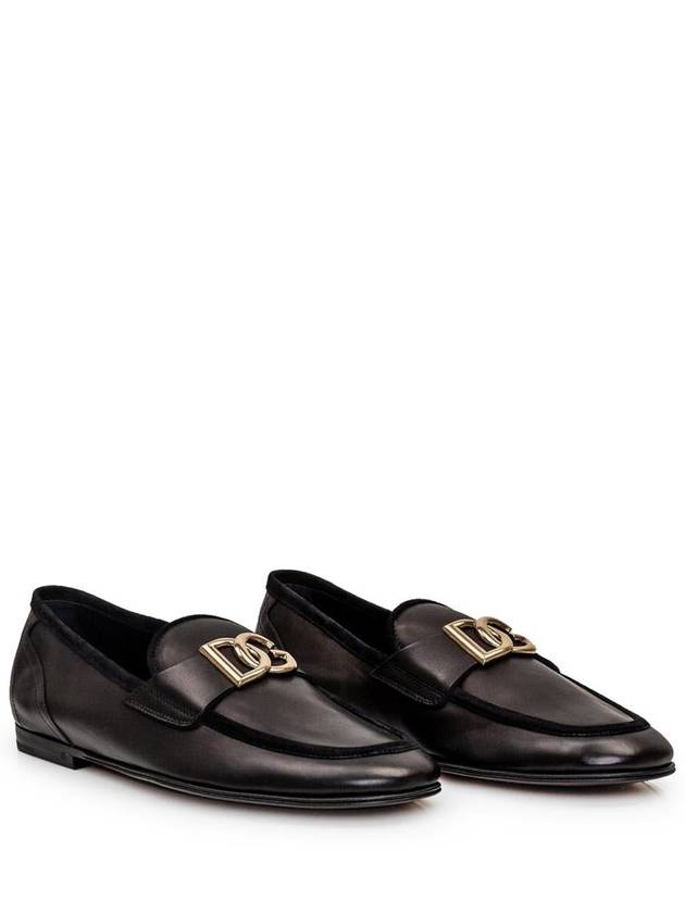 DG Loafer Black A50462 AQ993 80999 - DOLCE&GABBANA - BALAAN 3