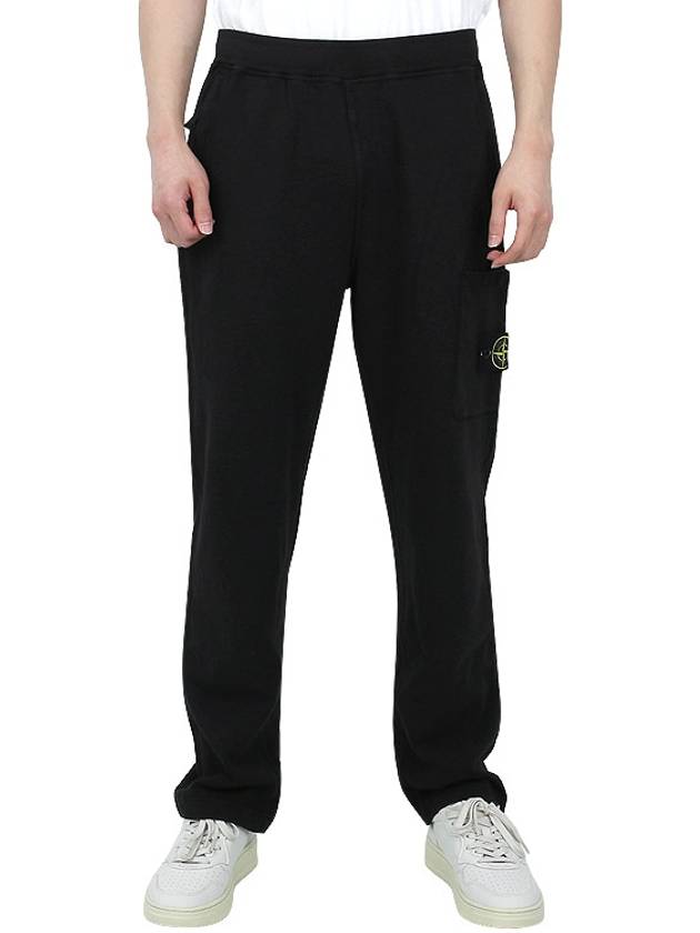 Old Treatment Cargo Track Pants Black - STONE ISLAND - BALAAN 2