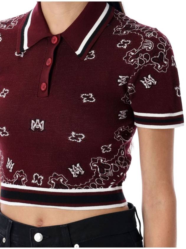 Bandana polo shirt - AMIRI - BALAAN 3