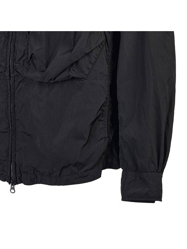 Chrome-R Hooded Jacket Black - CP COMPANY - BALAAN 8