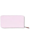 Silk long wallet Mauve Pale W H079114CKAH - HERMES - BALAAN 1