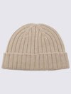 Cashmere Beanie Biscuit Melange - LORO PIANA - BALAAN 1