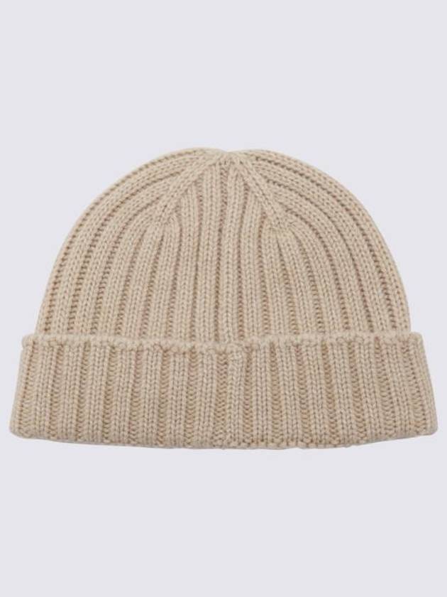 Cashmere Beanie Biscuit Melange - LORO PIANA - BALAAN 1