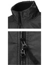 Garment Dyed Crinkle Reps Nylon Zip-up Jacket Black - STONE ISLAND - BALAAN 6