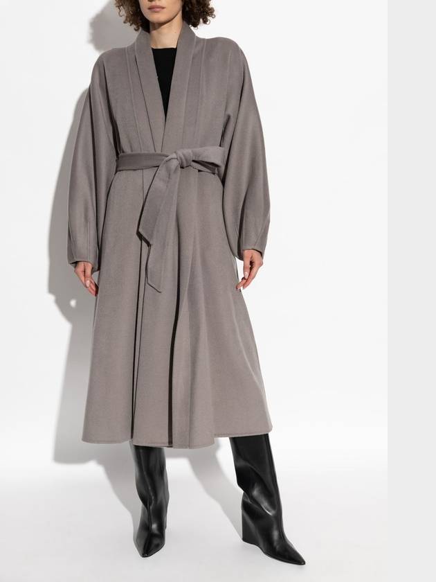 Diane Von Furstenberg Wool Coat, Women's, Grey - DIANE VON FURSTENBERG - BALAAN 3