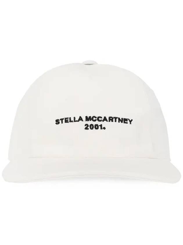 logo embroidered snapback white - STELLA MCCARTNEY - BALAAN 1