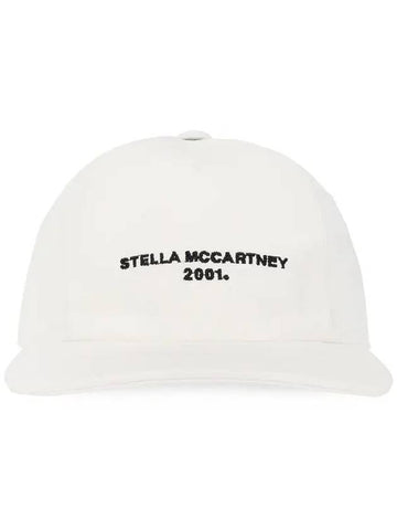 logo embroidered snapback white - STELLA MCCARTNEY - BALAAN 1