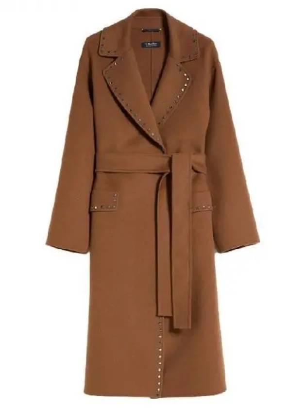 BALMORAL studded coat 270864 - S MAX MARA - BALAAN 1