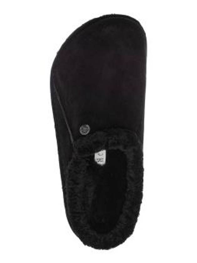 Zermatt Suede Slippers Black - BIRKENSTOCK - BALAAN 3