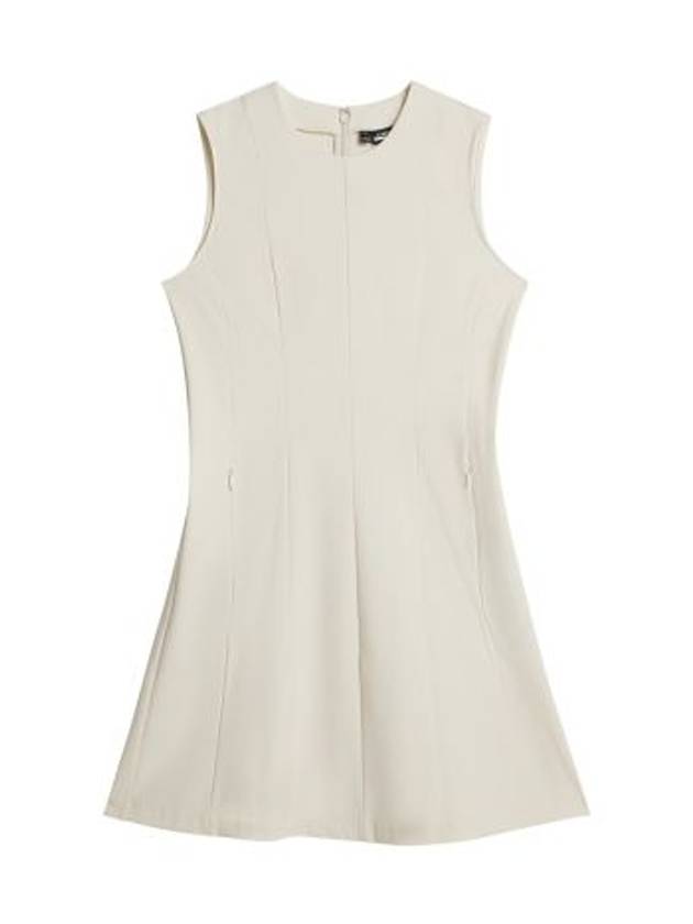 Golf Jasmin Short Dress Almond Milk - J.LINDEBERG - BALAAN 2