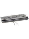 431651 Gray lambskin silver classic clutch - BALENCIAGA - BALAAN 4