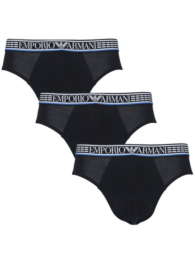 Logo Band Panties 3 Pack Set - EMPORIO ARMANI - BALAAN 2